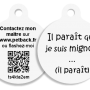 Médaille anti fugue